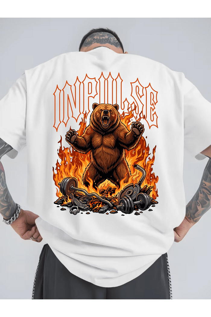 Camiseta Oversized Urso