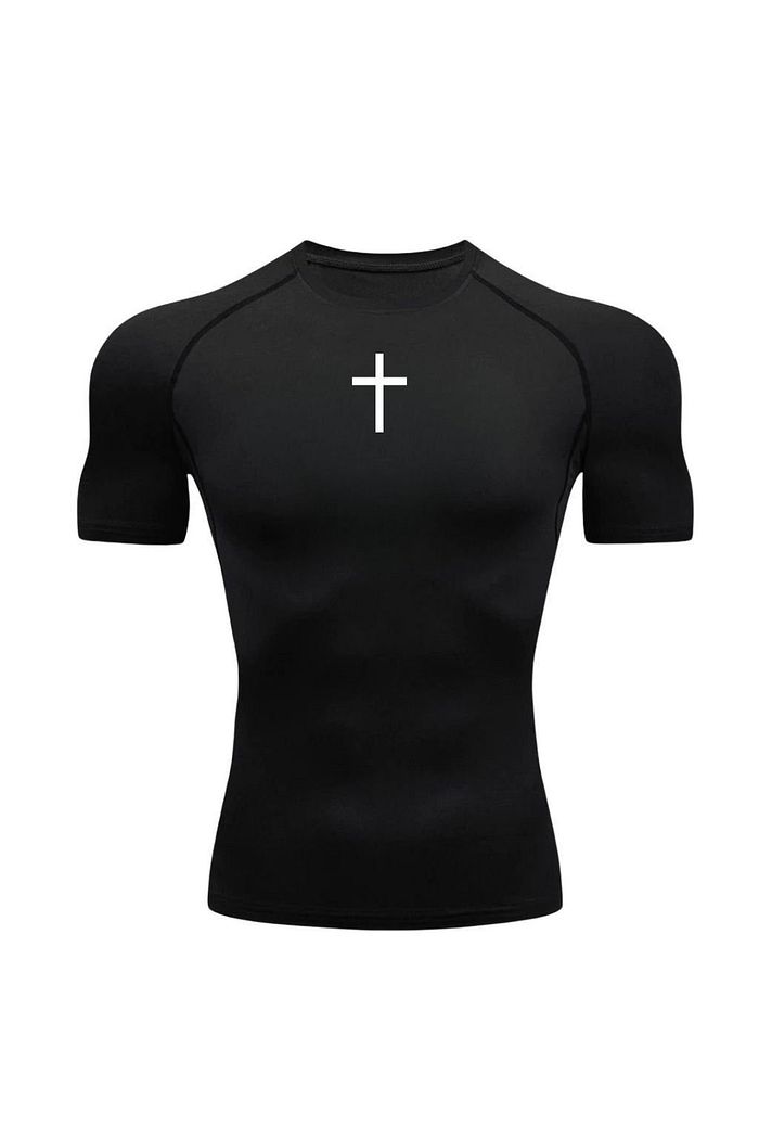 Camisa Camiseta Cruz Academia Treino Rash Guard