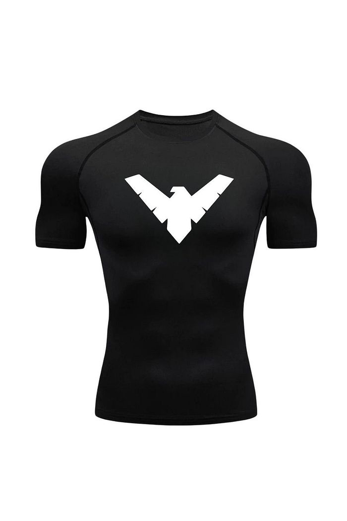 Camisa Camiseta Asa Noturna Academia Treino Rash Guard