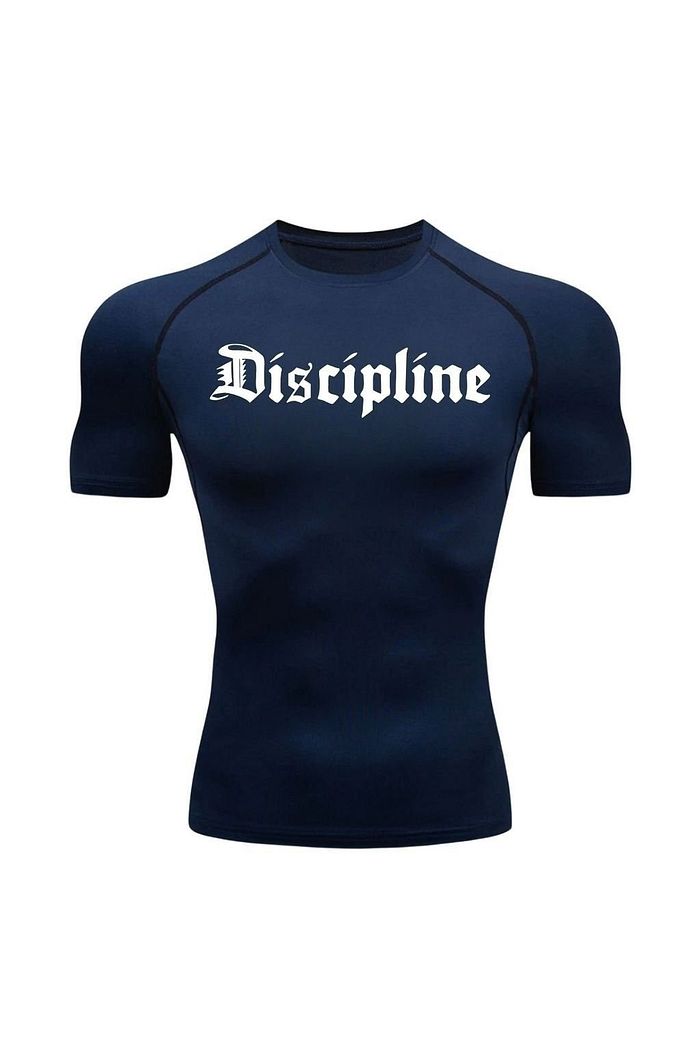 Camisa Camiseta Discipline Academia Treino Rash Guard