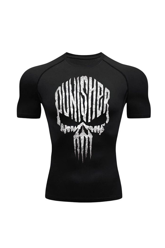 Camisa Camiseta Punisher Academia Treino Rash Guard
