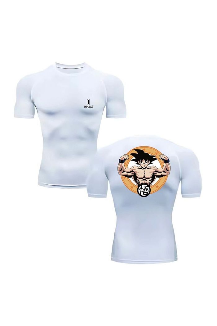 Camisa Camiseta Dragon Ball 2 Academia Treino Rash Guard