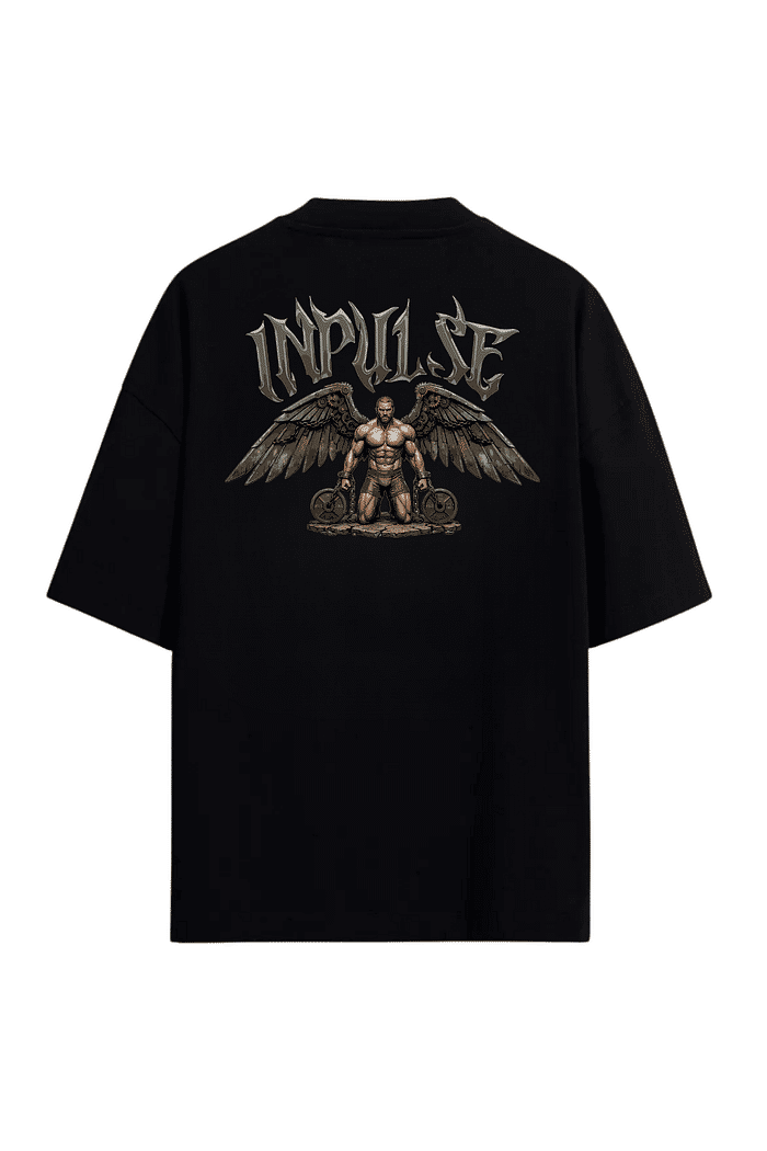 Camiseta Oversized Estampada Asa