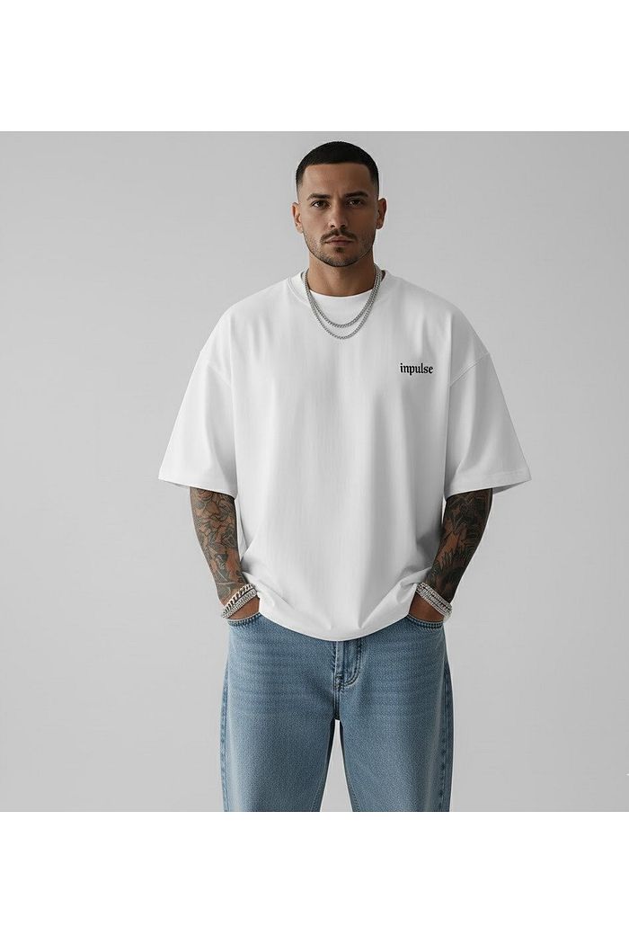 Camiseta Oversized Estampada Pantera