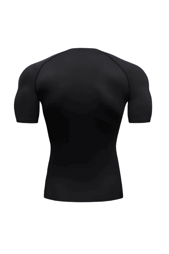 Camisa Camiseta Lisa Academia Treino Rash Guard Preta