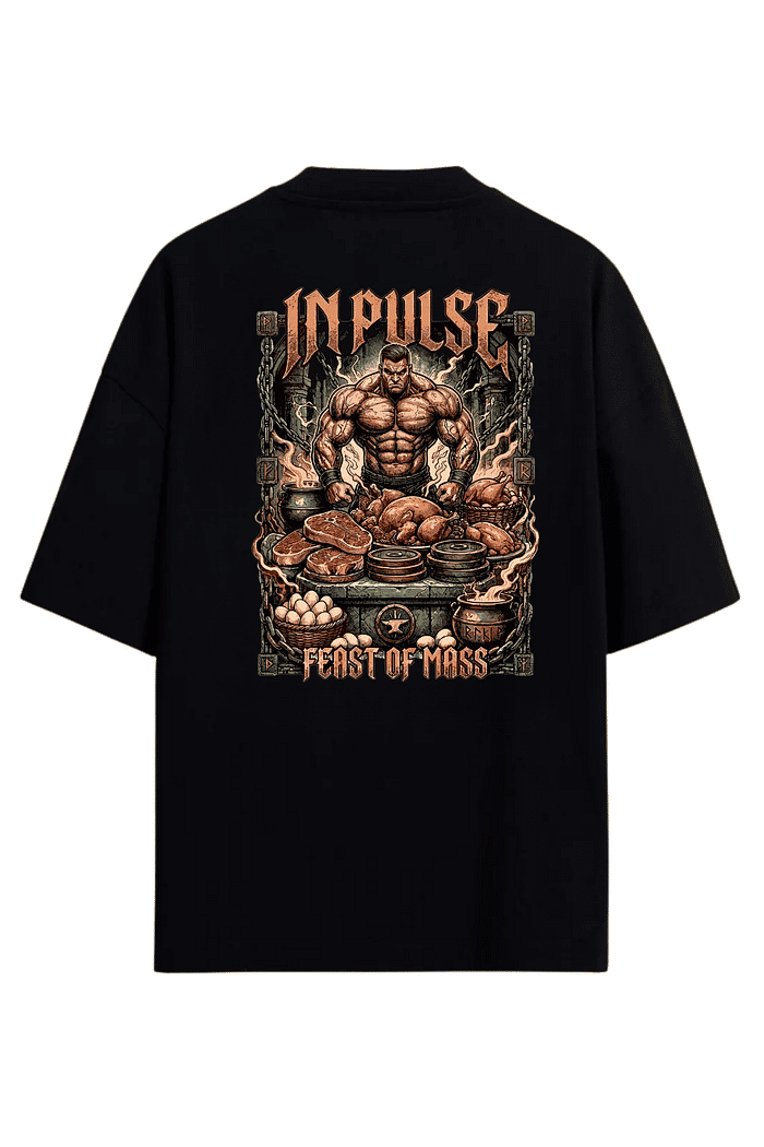 Camiseta Oversized Feast of Mass
