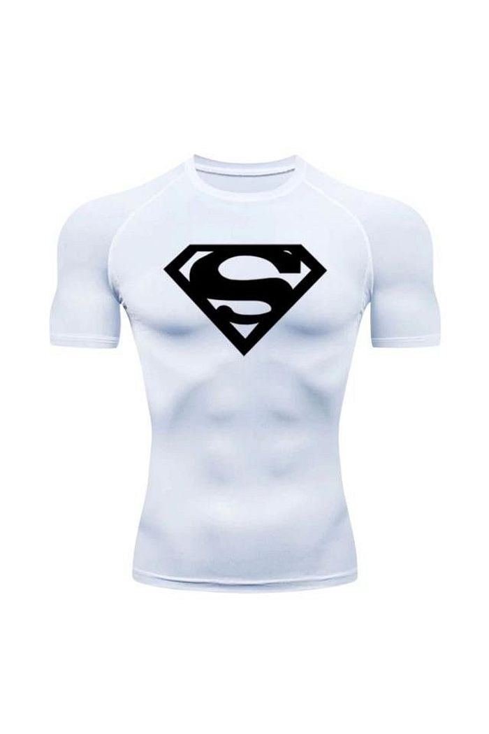 Camisa Camiseta Super Homem Academia Treino Rash Guard