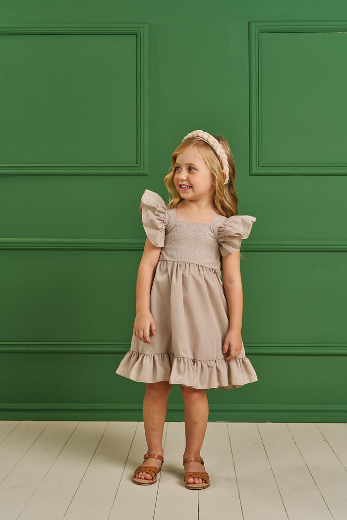 VESTIDO EM TRICOLINE COMFORT