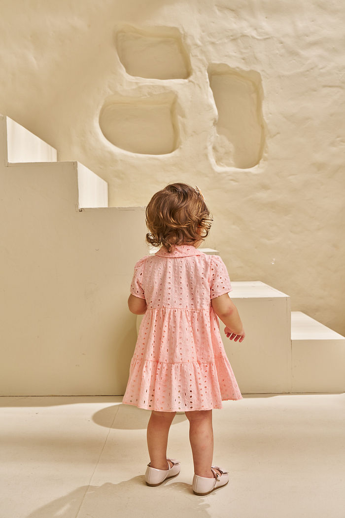 VESTIDO EM TECIDO BORDADO ALAGOAS