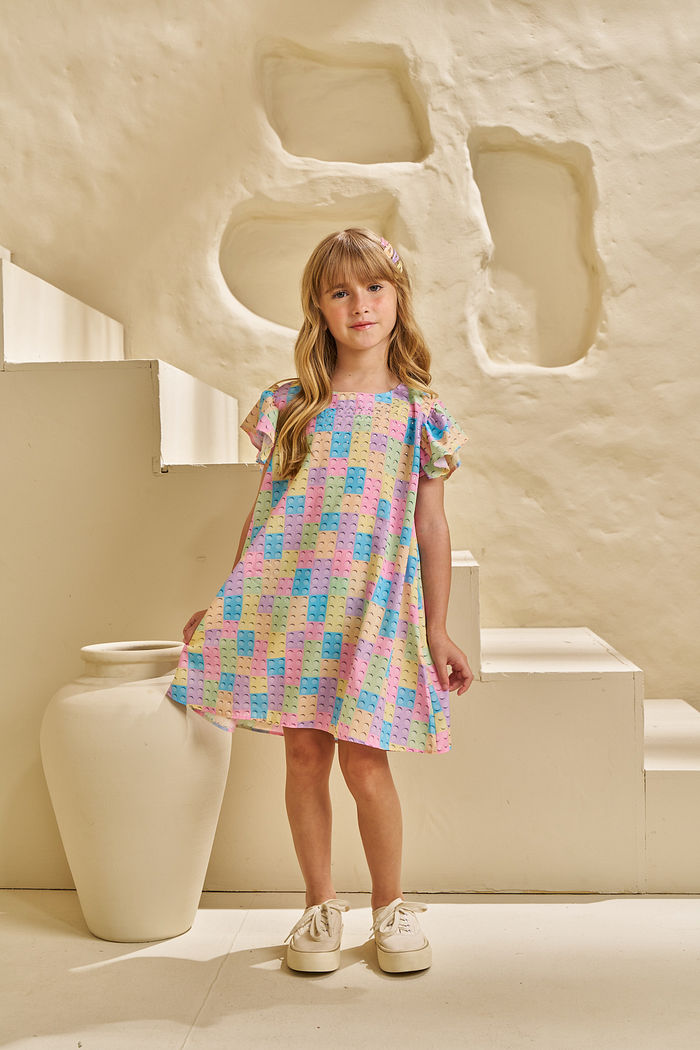 VESTIDO EM OLÍMPIA LEGO LOVER