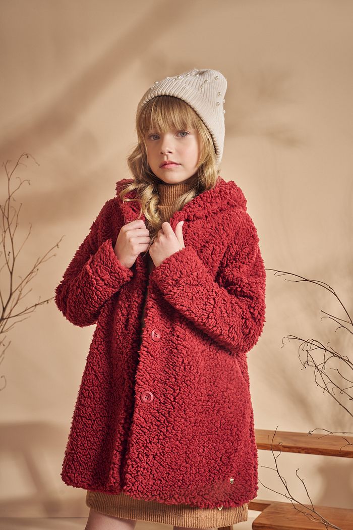 CASACO EM PELO OVELHA