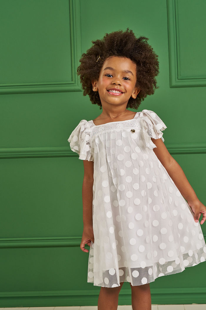 VESTIDO EM TULE MARIANE POÁ