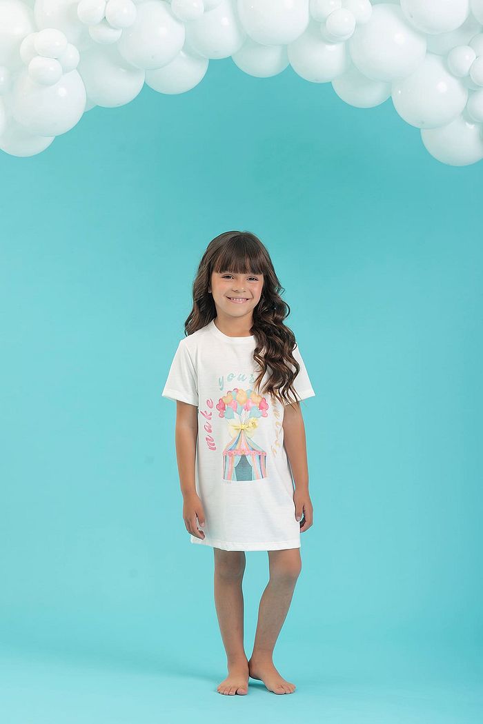 PIJAMA CAMISOLA EM MEIA MALHA PV