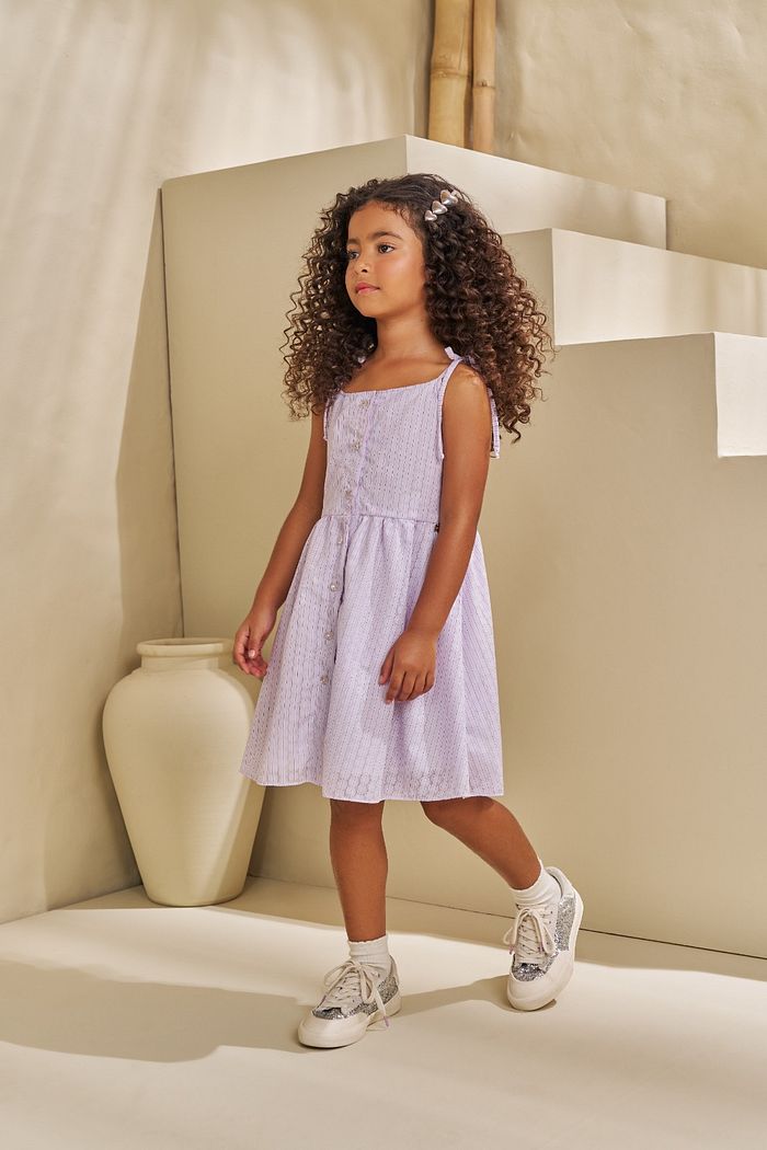 VESTIDO EM VOIL DEVORÊ CIRCLE