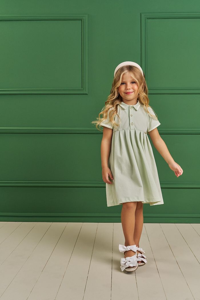 VESTIDO POLO EM PIQUET