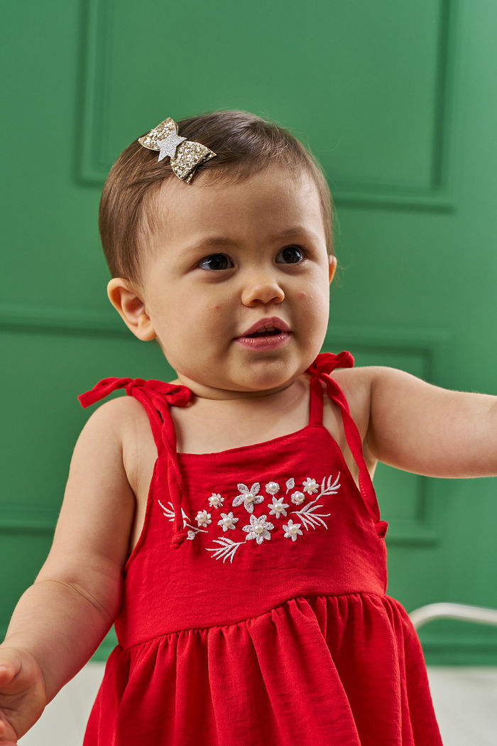 VESTIDO EM TECIDO AIR FLOW