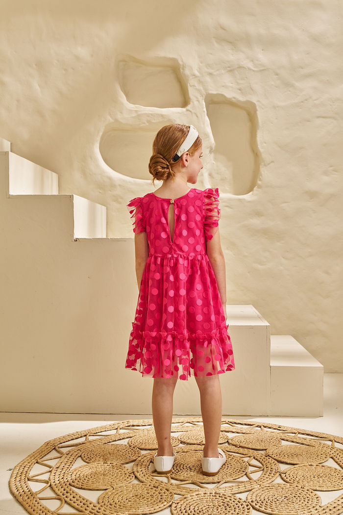 VESTIDO EM TULE MARIANE POÁ