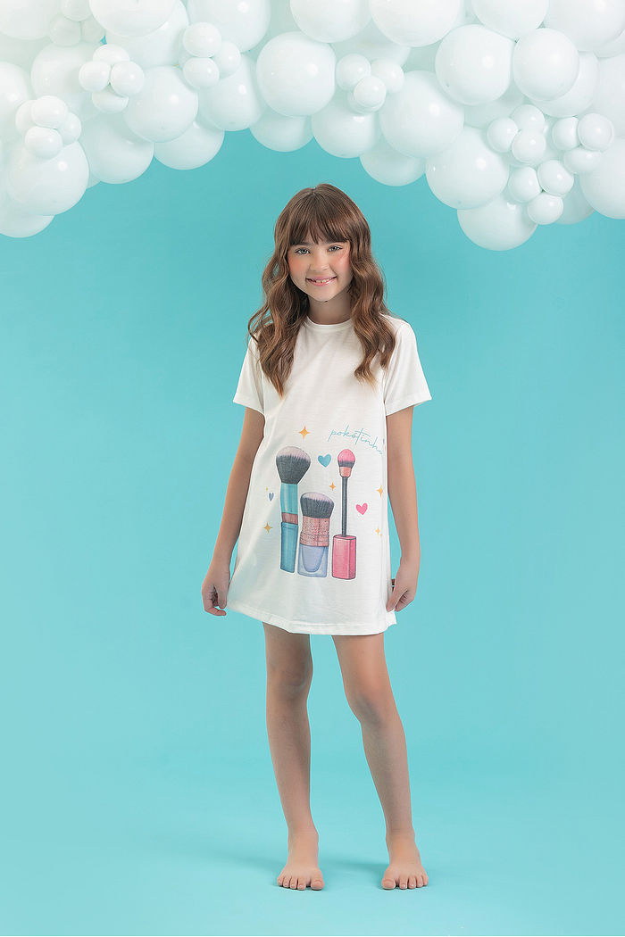 PIJAMA CAMISOLA EM MEIA MALHA PV