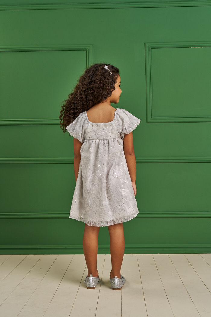 VESTIDO EM TULE PAETÊ FILETTO STAR