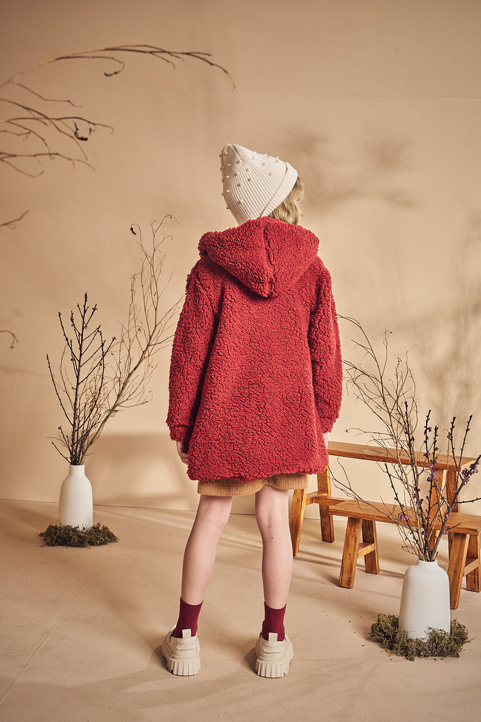 CASACO EM PELO OVELHA