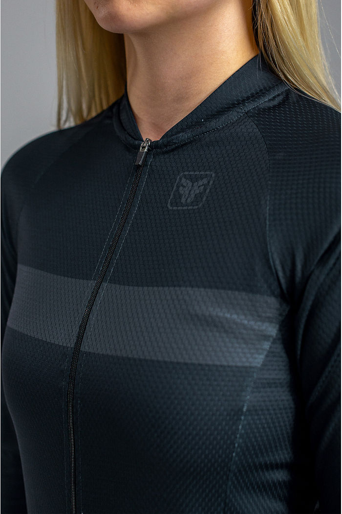 CAMISA DE CICLISMO FEMININA BASIC MANGA LONGA GRAVITY