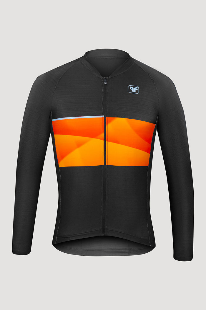 CAMISA MASCULINA TRAINING MANGA LONGA BLUR