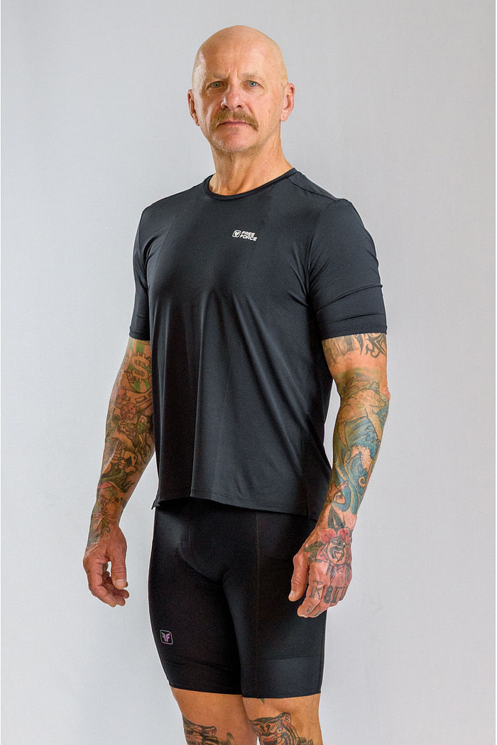 CAMISETA MASCULINA ENDURANCE BLACK