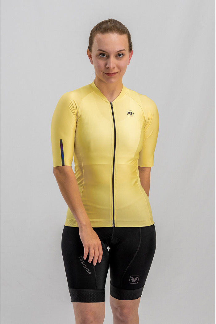 CAMISA DE CICLISMO FEMININA TRAINING BUTTER