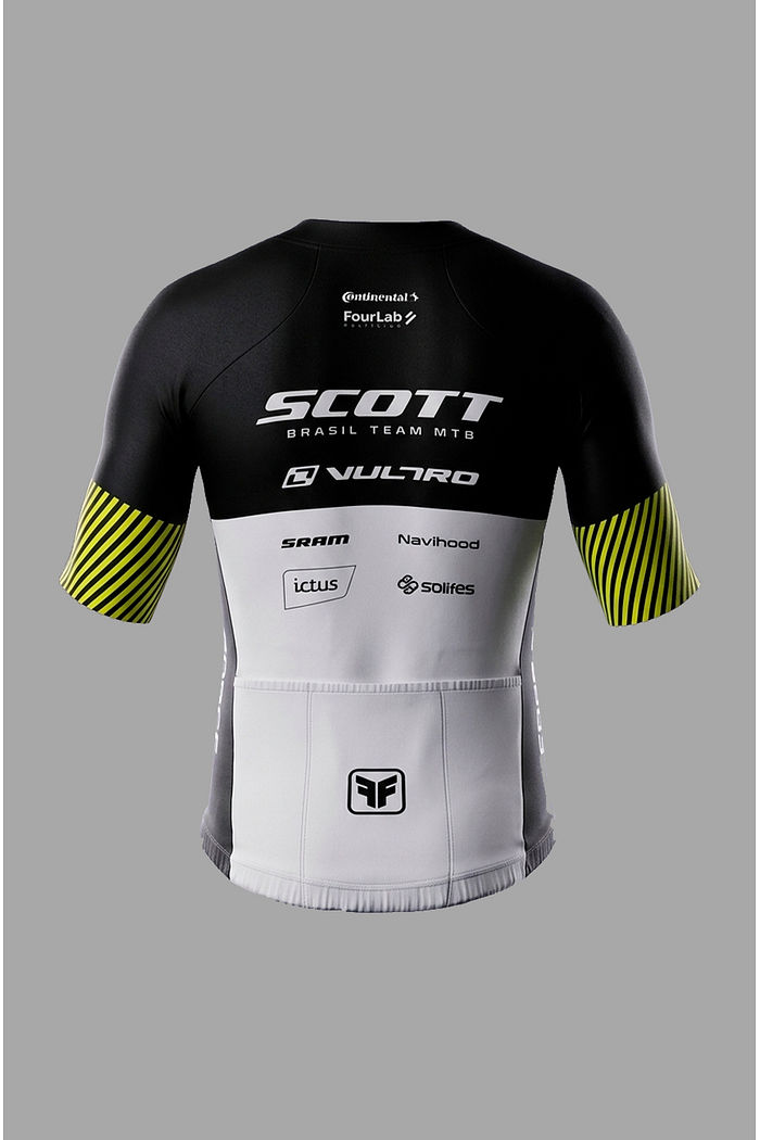 CAMISA AERO FEMININA EQUIPE SCOTT PRETO/BCO