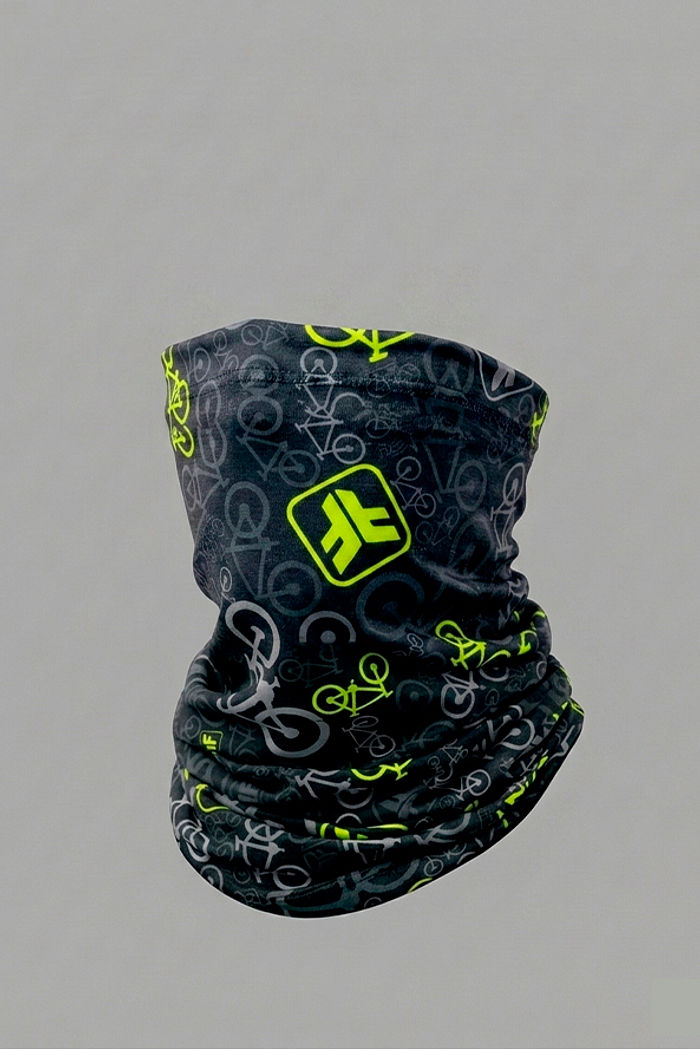 BANDANA BICYCLE PRETO/AMARELO