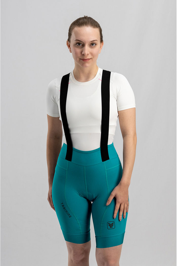 BRETELLE FEMININO TRAINING TURQUESA 2025