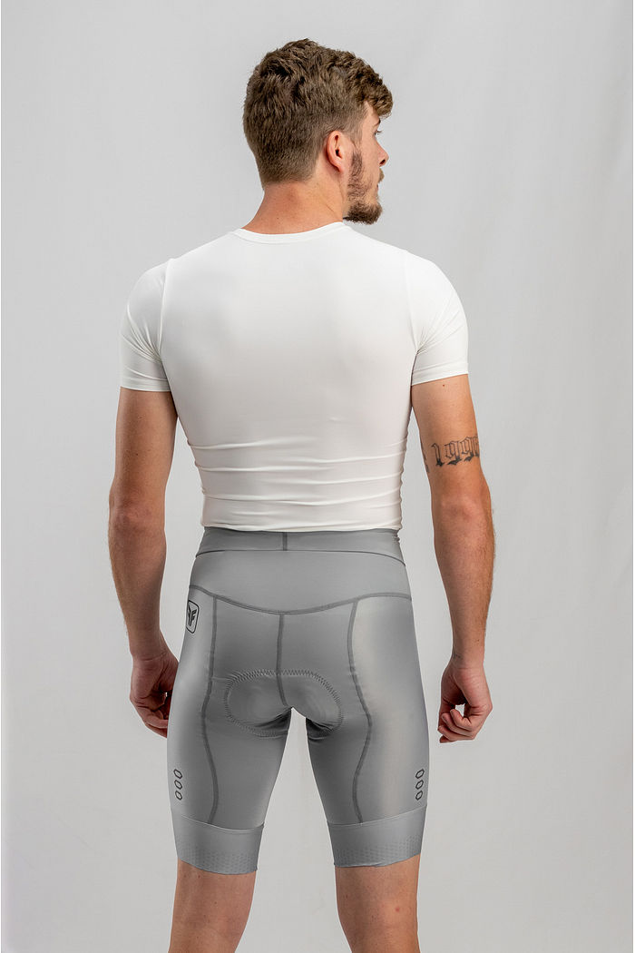 BERMUDA DE CICLISMO MASCULINA TRAINING CINZA 2025