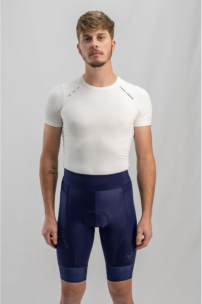 BERMUDA DE CICLISMO MASCULINA TRAINING AZUL 2025