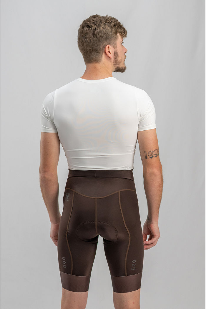 BERMUDA DE CICLISMO MASCULINA TRAINING MARROM 2025