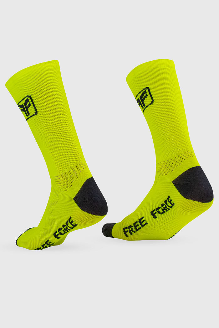 MEIA FF LISA AMARELO LUMINOSO