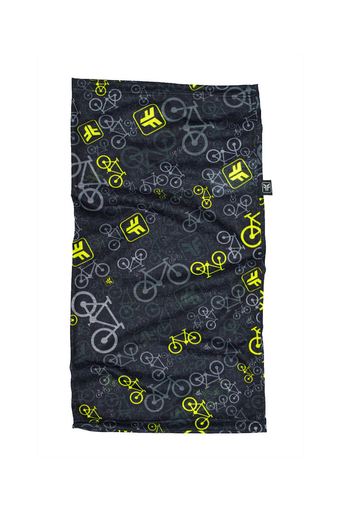 BANDANA BICYCLE PRETO/AMARELO