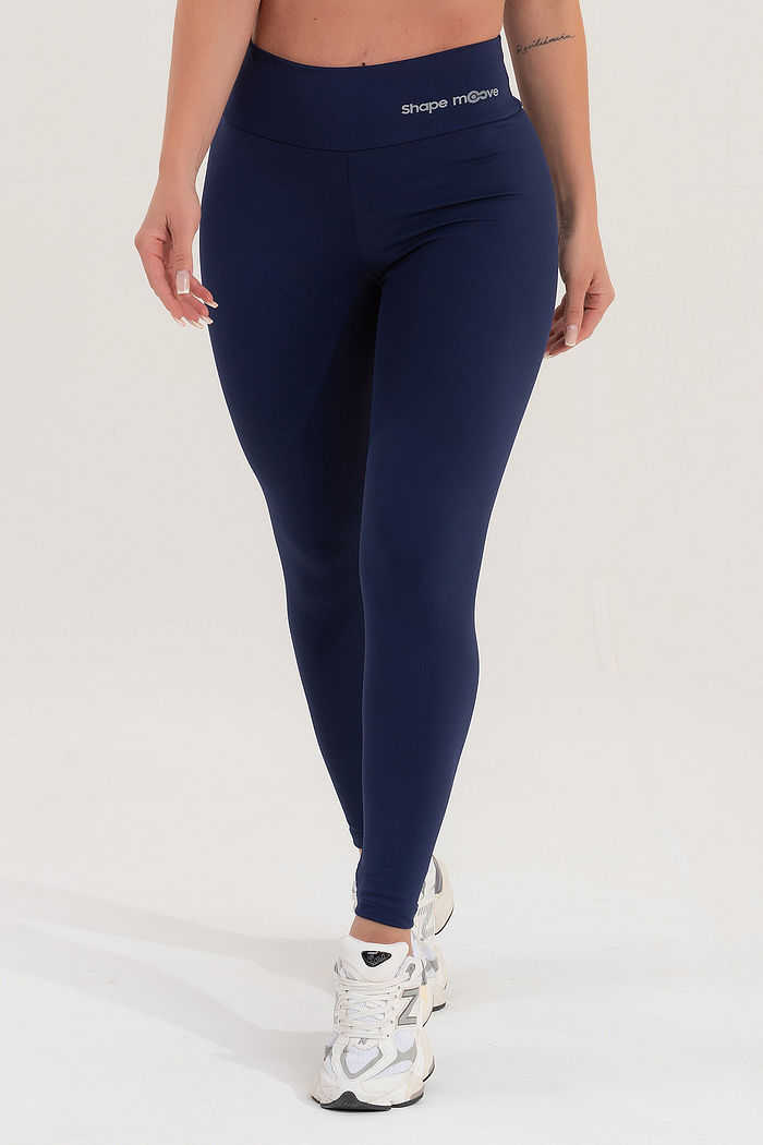 Legging Feminina Fitness Básico Poliamida - Marinho