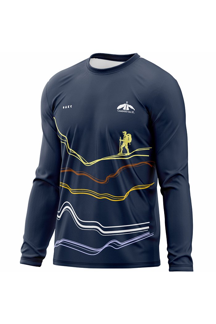Camiseta Peregrino Colinas - Azul 2026