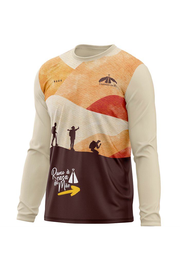 Camiseta Peregrino Montanhas de Minas - Bege 2026