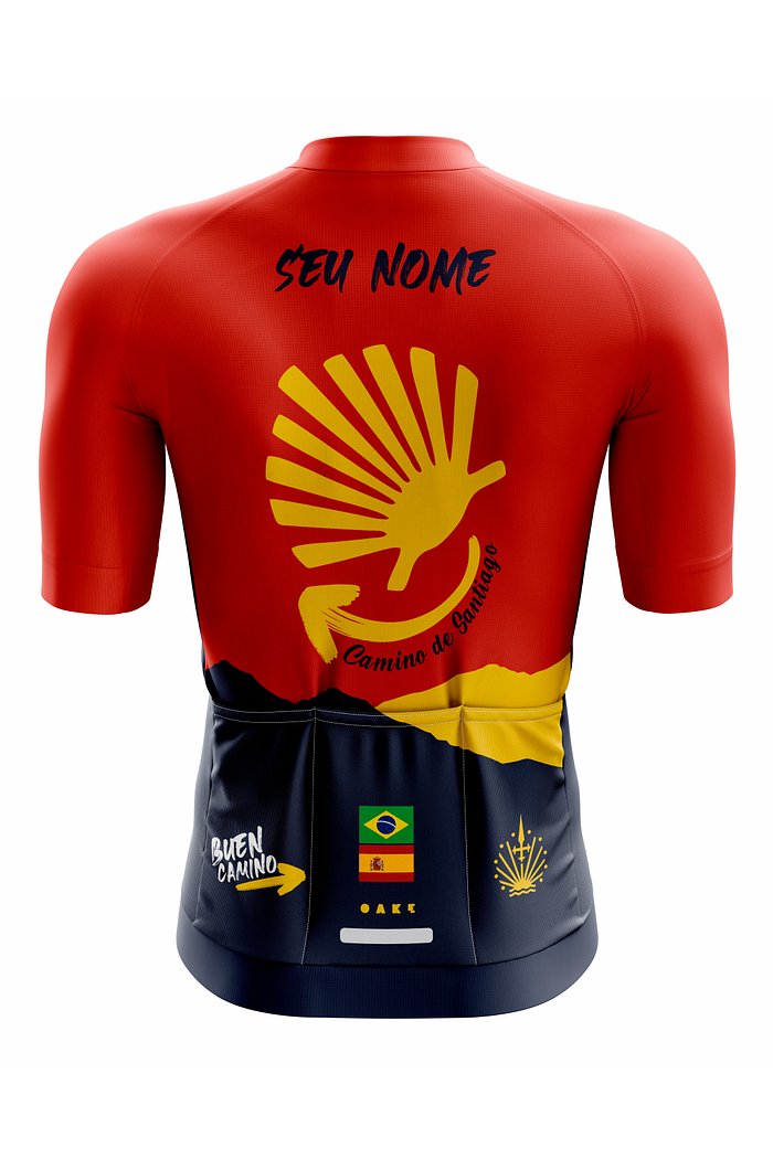 Camisa Ciclismo Pro - Santiago Compostela - Espanha