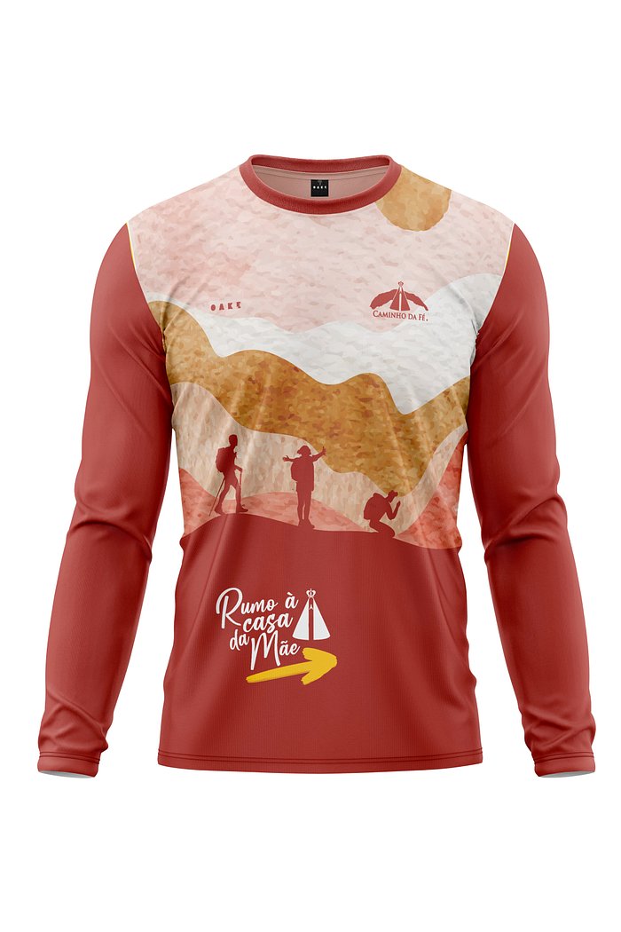 Camiseta Peregrino Montanhas de Minas - Vermelha 2026