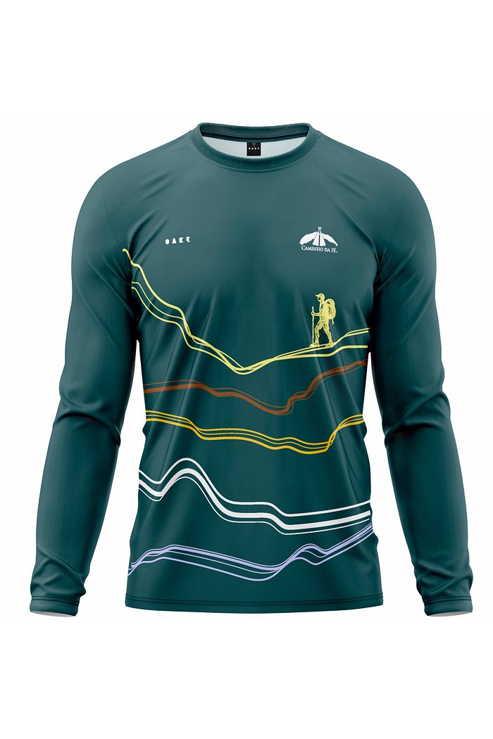 Camiseta Peregrino Colinas - Verde 2026