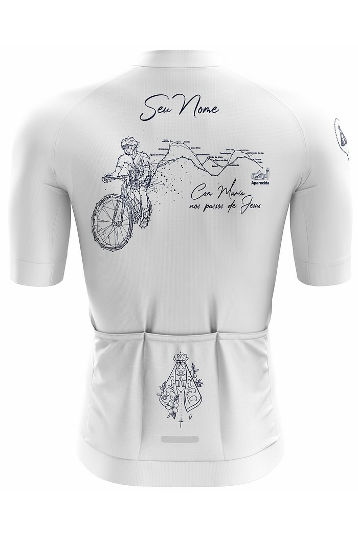 Camisa Ciclismo Pro - Colinas - Branca