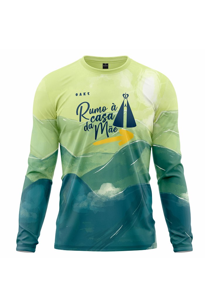Camiseta Peregrino Montanhas de Minas - Verde