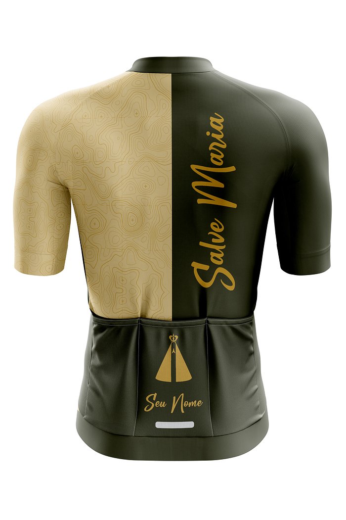 Camisa Ciclismo PRO - Salve Maria - Verde