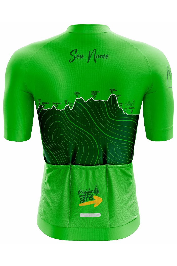 Camisa Ciclismo Pro - Caminhos - Verde