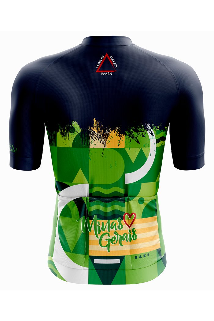 Camisa de Ciclismo Pro - Minas Gerais Azul