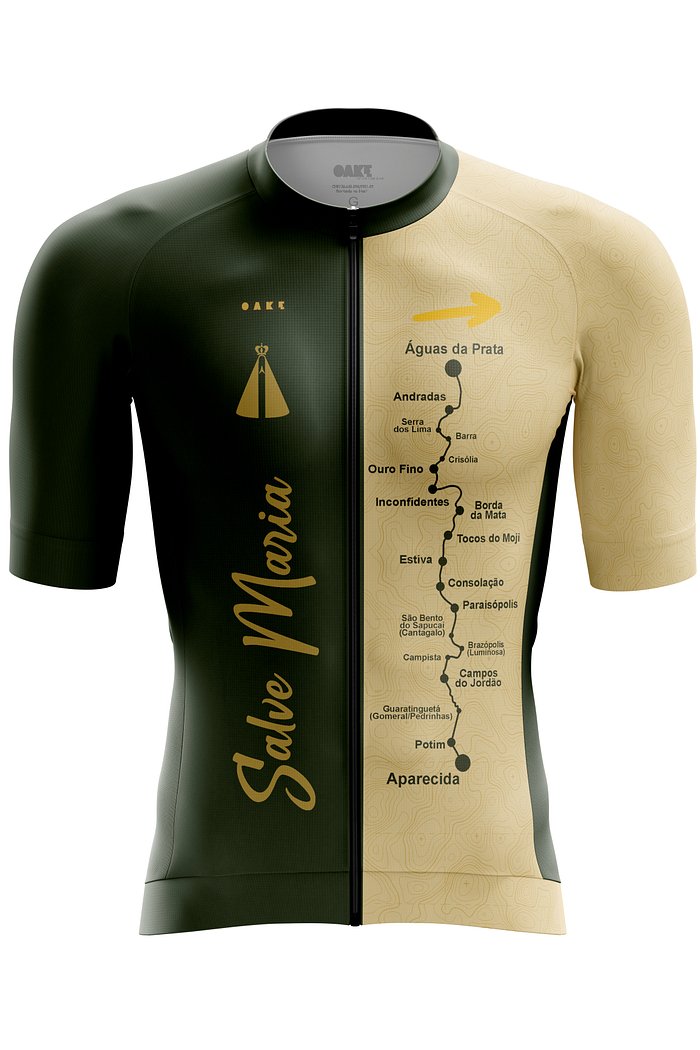 Camisa Ciclismo PRO - Salve Maria - Verde