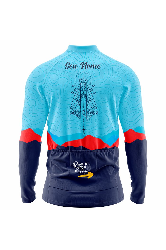 Camisa Ciclismo Caminhos - Azul