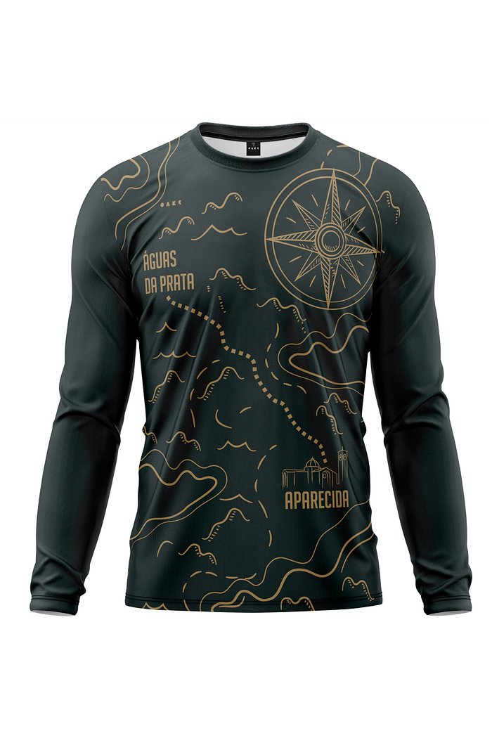 Camiseta Peregrino Rosa dos Ventos - Verde